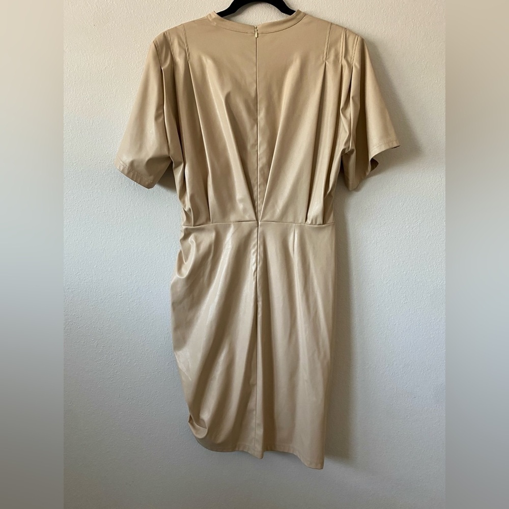 MARANT Etoile Balesi Short Sleeve Mini Dress Chalk - Picture 4 of 9